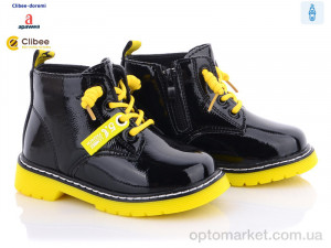 Купить Черевики дитячі GP708A black-yellow Clibee чорний