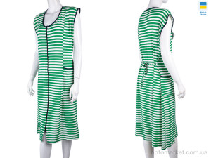 Халат жіночі H001-2 green Banko зелений  оптом от Optomarket