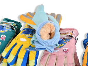 Рукавички дитячі H23-19 mix Gloves мікс  оптом от Optomarket