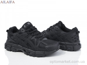 Кросівки жіночі H34-12 A.ics чорний  оптом от Optomarket