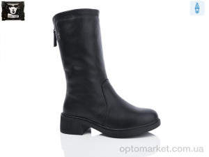 Купить Чоботи жіночі H426-1 Steel Land чорний