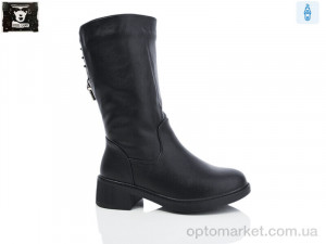 Купить Чоботи жіночі H426-2 Steel Land чорний