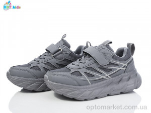 Купить Кросівки дитячі H517-3-8 BBT сірий