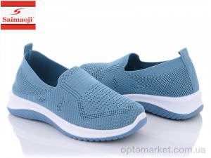 Купить Кросівки жіночі H60-13 Saimaoji блакитний