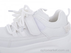 Кросівки дитячі H6330-1 Башили білий  оптом от Optomarket