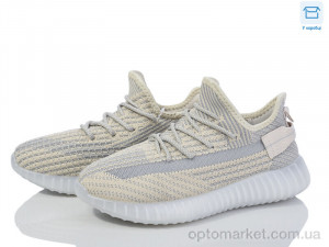 Купить Кросівки жіночі H802-6 YZY бежевий