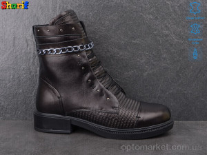 Черевики жіночі H91559843 Sharif чорний  оптом от Optomarket