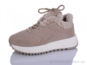 Купить Кросівки жіночі H9520-9 Башили бежевий