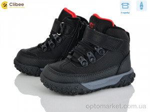 Купить Черевики дитячі HA602-4 black-red Clibee чорний