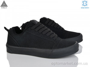 Купить Кеди чоловічі HB860-3 шкіра Stilli чорний