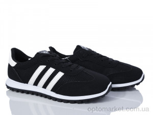 Купить Кросівки жіночі HD14(149-54) black-white Violeta чорний