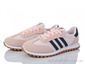 Купить Кросівки жіночі HD14(149-54) khaki-black Violeta бежевий