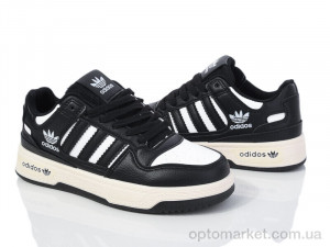 Купить Кросівки жіночі HD16(182-37) black-white Violeta чорний