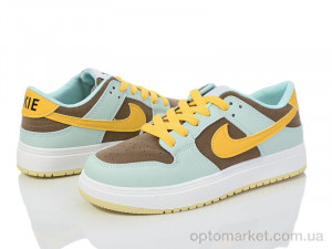 Купить Кросівки жіночі HD19(184-5) brown-yellow Violeta коричневий