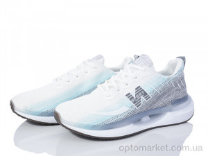 Купить Кросівки чоловічі HD25(176-38) white-grey Wonex білий