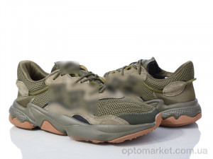 Купить Кросівки чоловічі HD29(7824-2)-7 oliva A.idas зелений