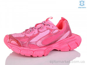 Купить Кросівки жіночі HD30(1001-1)-16 pink-gold Violeta only one рожевий