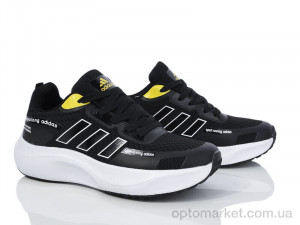 Кросівки жіночі HD33(173-7) black A.idas чорний  оптом от Optomarket