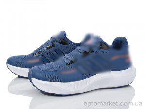 Купить Кросівки жіночі HD33(173-7) blue A.idas синій