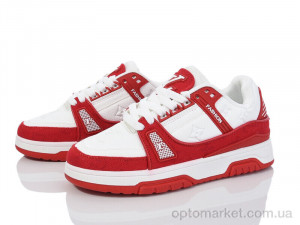 Купить Кросівки жіночі HD37(149-20) white-red Violeta білий