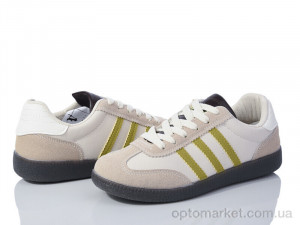 Купить Кросівки жіночі HD40(149-42) beige-yellow Violeta бежевий