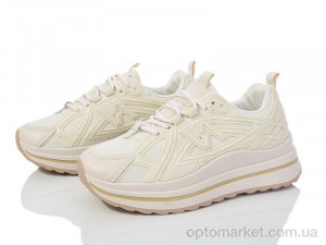 Купить Кросівки жіночі HD43(172-39) beige Violeta бежевий