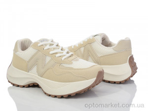Купить Кросівки жіночі HD45(136-32)-1 beige Violeta бежевий