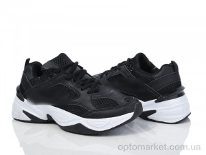 Купить Кросівки жіночі HD47-1898-3 black-white N.ke чорний