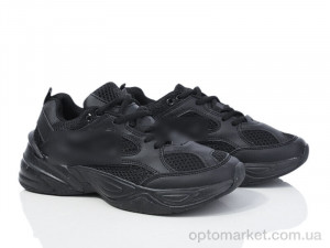 Купить Кросівки жіночі HD47-1898-4 black N.ke чорний