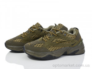 Кросівки жіночі HD48-1899-2 oliva N.ke зелений  оптом от Optomarket