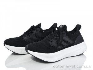 Купить Кросівки чоловічі HD51-1101 black-white A.idas чорний