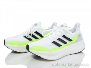 Купить Кросівки чоловічі HD51-1101 white-green A.idas білий