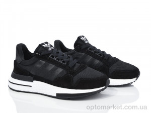 Кросівки жіночі HD56-1103-1 black-white A.idas чорний  оптом от Optomarket