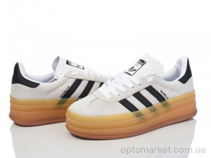 Кросівки чоловічі HD60-1106-2 white-black A.idas сірий  оптом от Optomarket