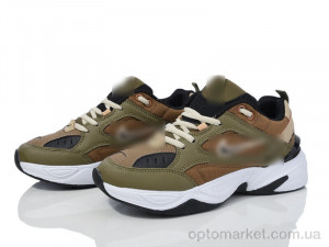 Купить Кросівки жіночі HD62-B1897-16 oliva N.ke хакі