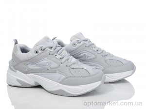 Кросівки жіночі HD62-B1897-4 grey N.ke сірий  оптом от Optomarket