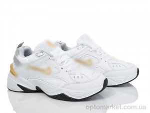 Купить Кросівки жіночі HD62-B1897-6 white-grey-yellow N.ke білий