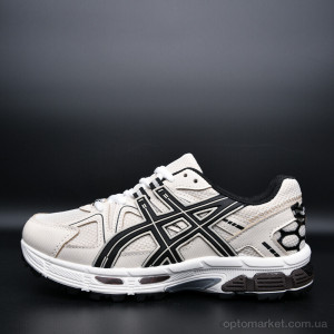 Кросівки жіночі HK308-5 A.ics бежевий оптом от Optomarket