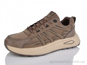Купить Кросівки чоловічі HK5006-3 Fagaoge коричневий