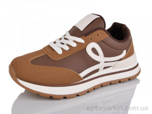 Купить Кросівки жіночі HK5011-6 DaFuYuan коричневий