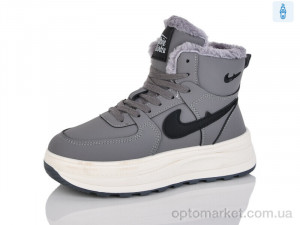 Купить Черевики жіночі HK9022-3 DaFuYuan сірий