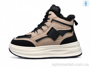 Купить Черевики жіночі HK9023-3 DaFuYuan чорний