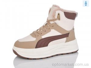 Купить Черевики жіночі HK9027-5 DaFuYuan бежевий