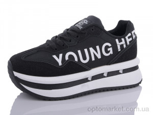 Купить Кросівки жіночі HK99-1 Fagaoge чорний