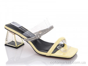 Купить Шльопанці жіночі HL578-85 Teetspace жовтий