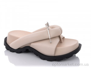Купить Шльопанці жіночі HL592-3 Teetspace бежевий