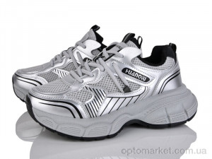 Купить Кросівки жіночі HQ66-355 Бабочка-Mengfuna-AESD сірий