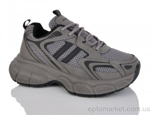 Купить Кросівки жіночі HQ66-357 Бабочка-Mengfuna-AESD сірий