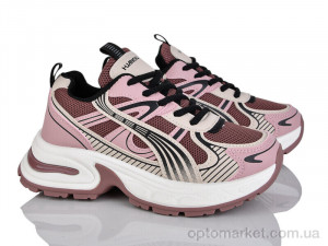 Купить Кросівки жіночі HQ67-360 Бабочка-Mengfuna-AESD рожевий