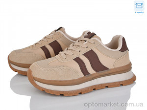 Купить Кросівки жіночі HT02-4 Lady Lily бежевий